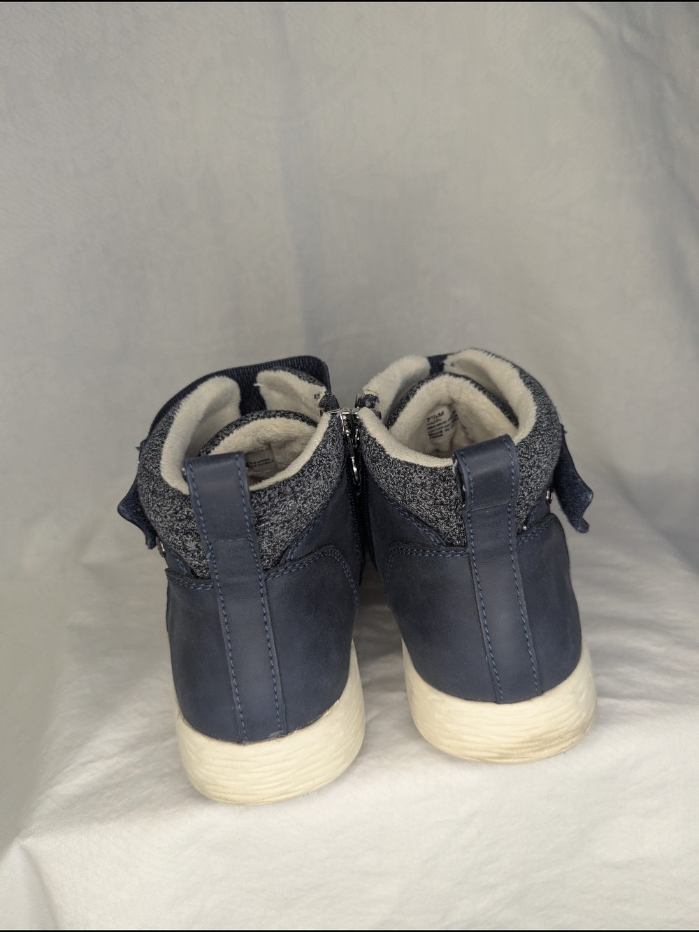 🌈Sporto Navy Gray High-Top Sneakers - Picture 7 of 10
